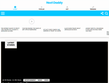 Tablet Screenshot of nextdaddy.com